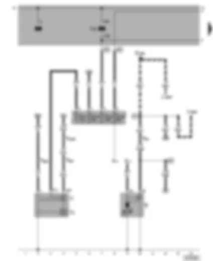 Wiring Diagram  VW NEW BEETLE 2001 - Alternator - starter - battery fuse box