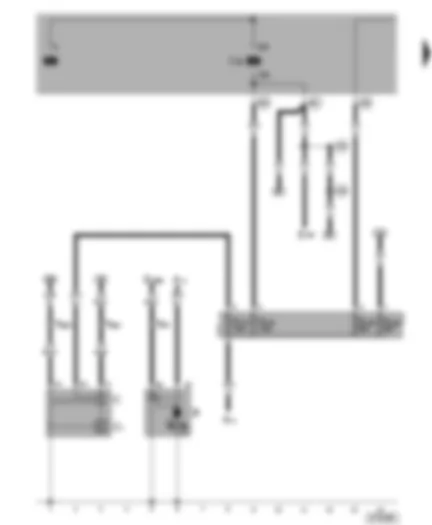Wiring Diagram  VW NEW BEETLE 2002 - Alternator - starter - fuses