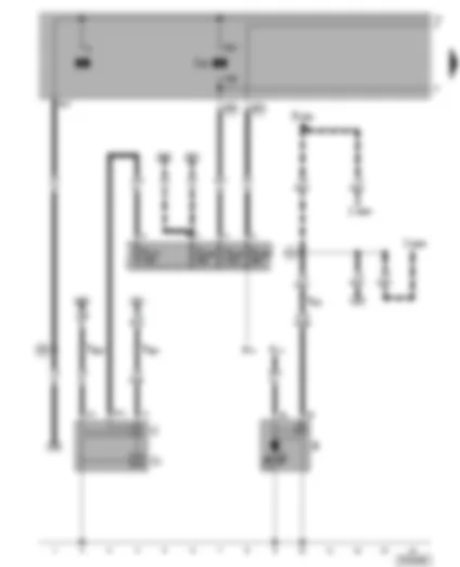 Wiring Diagram  VW NEW BEETLE 2001 - Alternator - starter - fuse box/battery