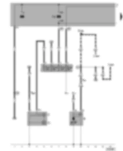 Wiring Diagram  VW NEW BEETLE 2001 - Alternator - starter - fuse box/battery
