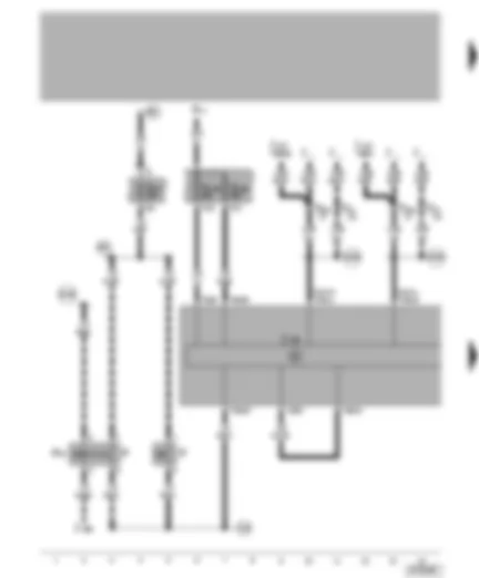 Wiring Diagram  VW NEW BEETLE 1999 - ABS for control unit - brake light switch