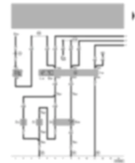 Wiring Diagram  VW NEW BEETLE 2001 - Heated driver