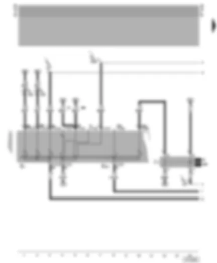 Wiring Diagram  VW NEW BEETLE 2002 - Lighting switch - fog light relay