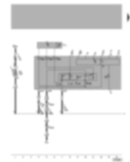 Wiring Diagram  VW NEW BEETLE 2002 - Interior light front - automatic anti-dazzle interior mirror