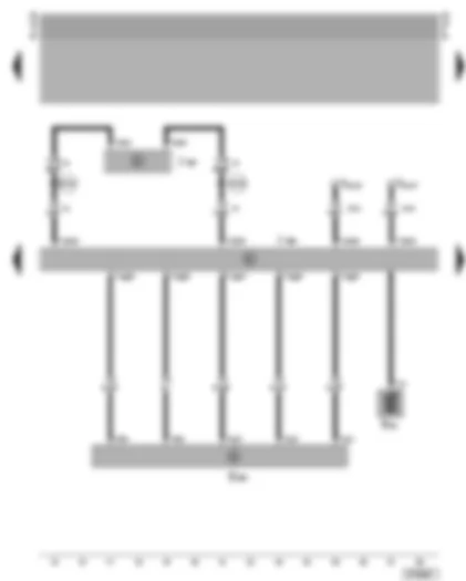 Wiring Diagram  VW NEW BEETLE 2002 - Telematics operating unit