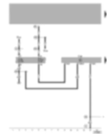 Wiring Diagram  VW NEW BEETLE 2001 - Voltage supply