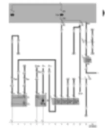 Wiring Diagram  VW NEW BEETLE 2001 - Alternator - starter