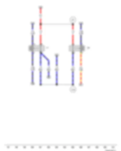 Wiring Diagram  VW NEW BORA 2008 - Fuel pump relay - Electric fuel pump 2 relay