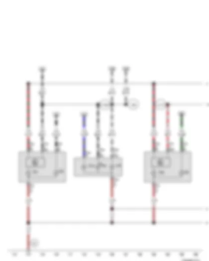 Wiring Diagram  VW NEW BORA 2013 - Rear left fog light bulb - Left tail light bulb - Rear left turn signal bulb - Rear right turn signal bulb - Left reversing light bulb - Left brake and tail light bulb - Right brake and tail light bulb