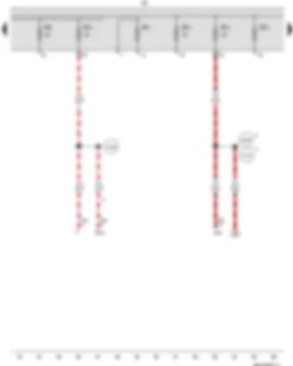 Wiring Diagram  VW NEW SAGITAR 2012 - Fuse holder B