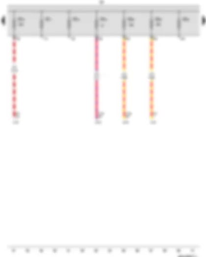 Wiring Diagram  VW NEW SAGITAR 2014 - Fuse holder B