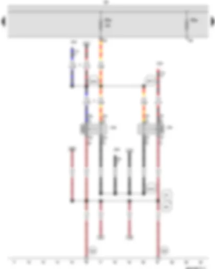 Wiring Diagram  VW NEW SAGITAR 2012 - Terminal 15 voltage supply relay - Terminal 15 voltage supply relay 2 - Fuse holder B