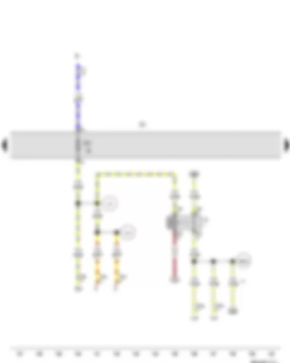 Wiring Diagram  VW NEW SAGITAR 2012 - Fog light relay - Fuse holder C