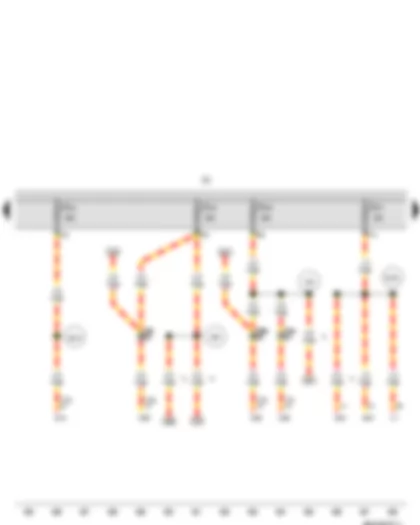 Wiring Diagram  VW NEW SAGITAR 2014 - Fuse holder C