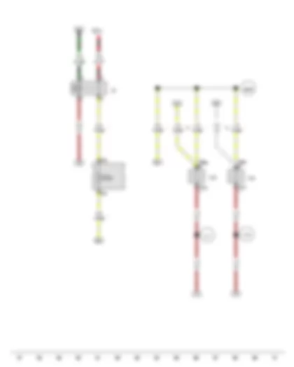 Wiring Diagram  VW NEW SAGITAR 2016 - Fog light relay - Left fog light bulb - Right fog light bulb