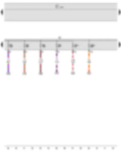 Wiring Diagram  VW NEW SAGITAR 2015 - Onboard supply control unit - Fuse holder B