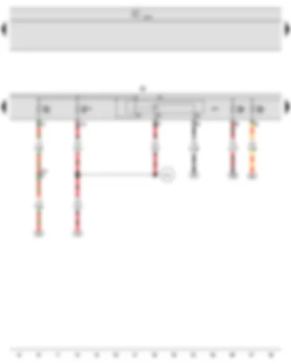Wiring Diagram  VW NEW SAGITAR 2016 - Main relay - Onboard supply control unit - Fuse holder B