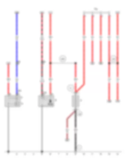 Wiring Diagram  VW PARATI 2010 - Battery - Starter - Alternator - Voltage regulator - Terminal 30 wiring junction