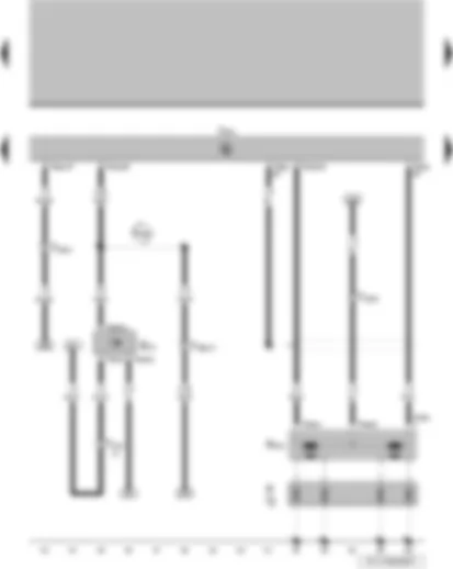 Wiring Diagram  VW PARATI 2007 - Speedometer sender - engine control unit - ignition transformer - spark plug connector - spark plugs