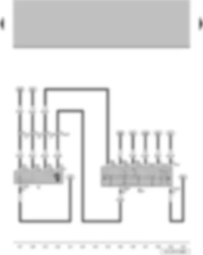 Wiring Diagram  VW PARATI 2014 - Intermittent wiper switch - windscreen wiper motor