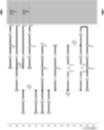 Wiring Diagram  VW PARATI 2014 - Number plate light