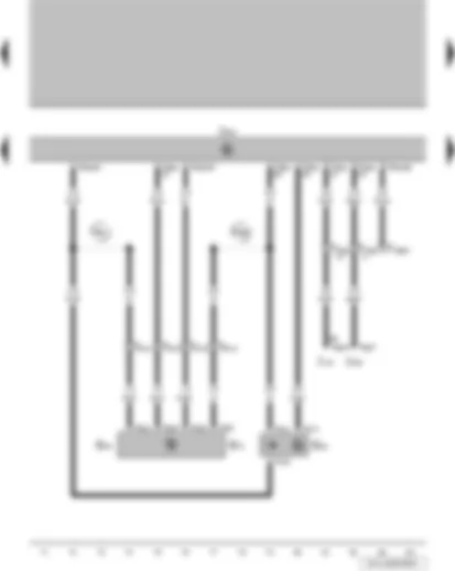 Wiring Diagram  VW PARATI 2011 - Hall sender - intake air temperature sender - intake manifold pressure sender - engine control unit