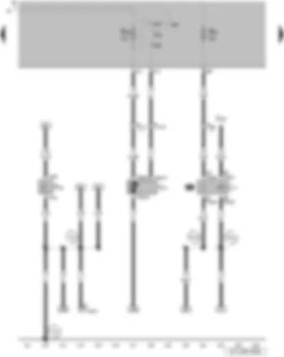 Wiring Diagram  VW PARATI 2006 - Excessive speed warning indicator switch - fuel pump relay - rear window wiper motor