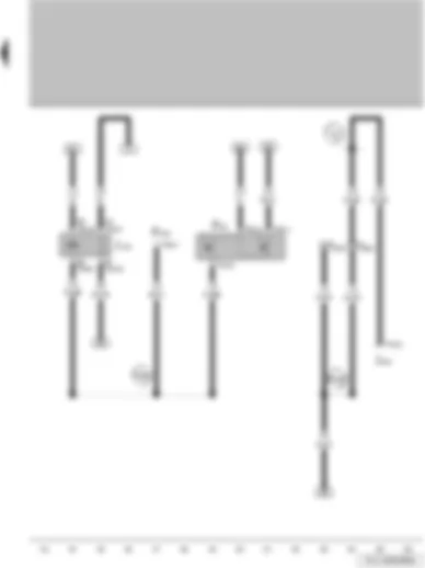 Wiring Diagram  VW PARATI 2014 - Radiator fan thermal switch - radiator fan 2nd speed relay