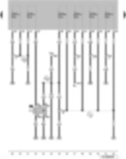 Wiring Diagram  VW PARATI 2009 - Fuel pump relay