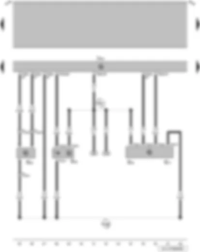 Wiring Diagram  VW PARATI 2014 - Engine speed sender - Hall sender - intake air temperature sender - intake manifold pressure sender - engine control unit