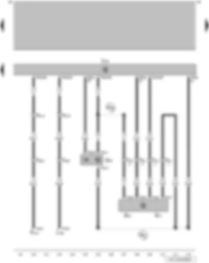 Wiring Diagram  VW PARATI 2008 - Hall sender - intake air temperature sender - intake manifold pressure sender - engine control unit
