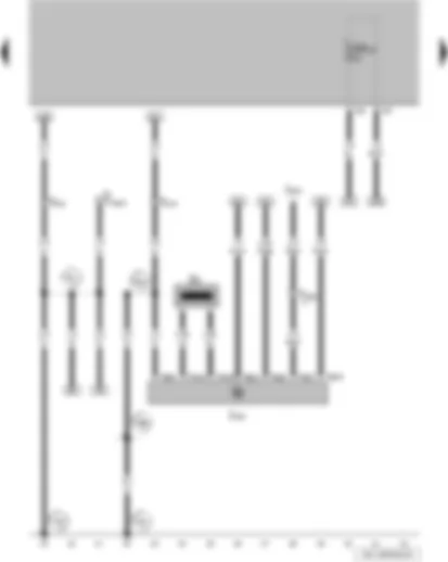 Wiring Diagram  VW PARATI 2011 - Immobilizer reader coil - immobilizer control unit