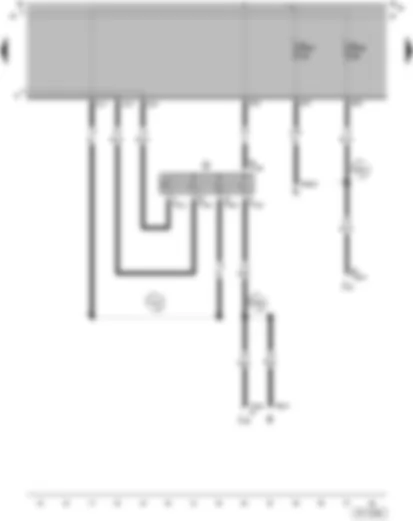 Wiring Diagram  VW PARATI 2003 - Ignition/starter switch