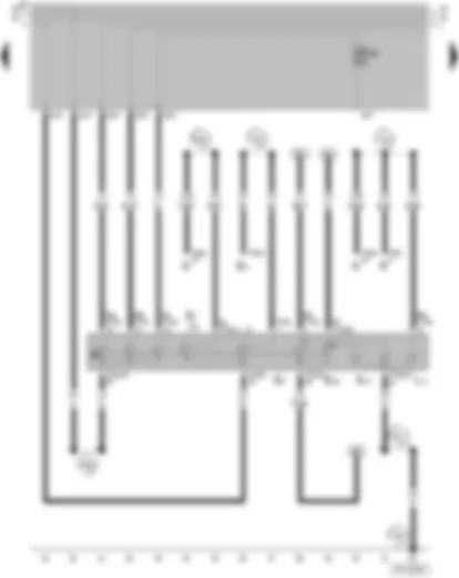 Wiring Diagram  VW PARATI 2006 - Light switch - Fog light switch - Rear fog light switch - Fog light warning lamp - Light switch light bulb