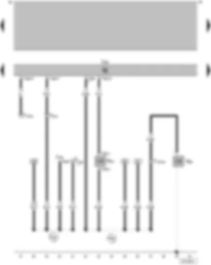 Wiring Diagram  VW PARATI 2010 - Engine control unit - exhaust gas recirculation valve - idling speed control valve