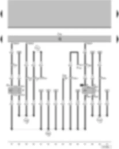 Wiring Diagram  VW PARATI 2008 - Brake light switch - brake pedal switch - fuel pump relay - engine control unit