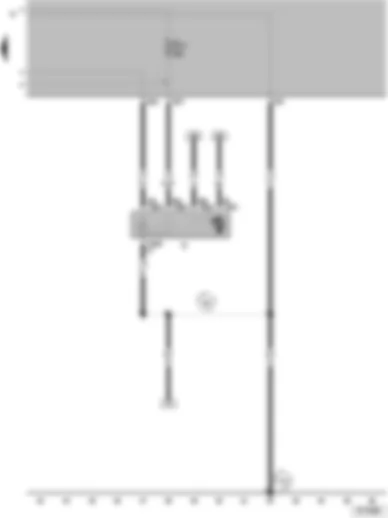 Wiring Diagram  VW PARATI 2014 - Windscreen wiper motor