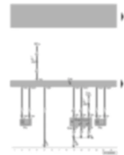 Wiring Diagram  VW PASSAT CC 2011 - Parking aid button - parking aid warning buzzer - parking aid control unit