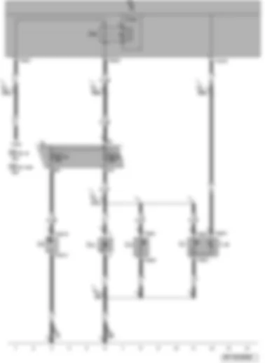 Wiring Diagram  VW PASSAT CC 2017 - 12 V sockets - cigarette lighter - blocking diode 2