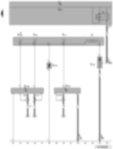 Wiring Diagram  VW PASSAT CC 2010 - Aerials - aerial module - FM frequency filter - digital radio aerial