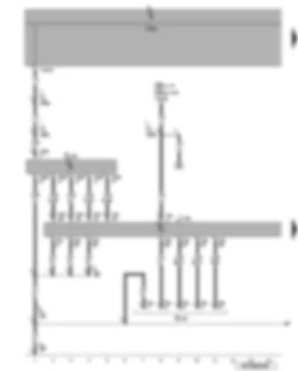Wiring Diagram  VW PASSAT CC 2009 - Telephone controls control unit - emergency assistance call button - telephone holder