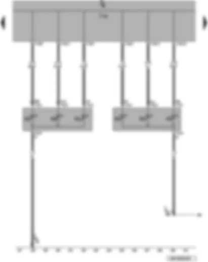 Wiring Diagram  VW PASSAT CC 2008 - Tail lights bulb - turn signals - brake lights