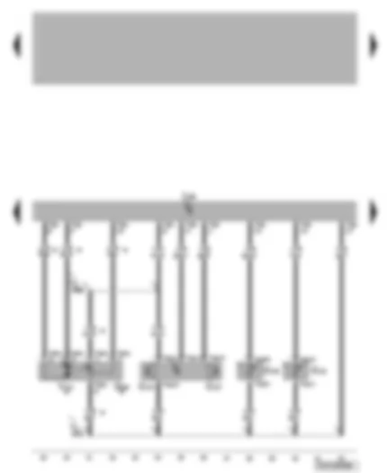 Wiring Diagram  VW PASSAT CC 2008 - Climatronic control unit - photosensor - vent temperature sender - potentiometer for indirect ventilation flap control motor