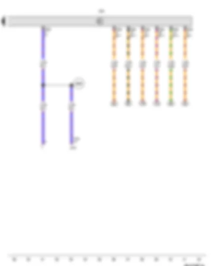 Wiring Diagram  VW PASSAT CC 2014 - Data bus diagnostic interface