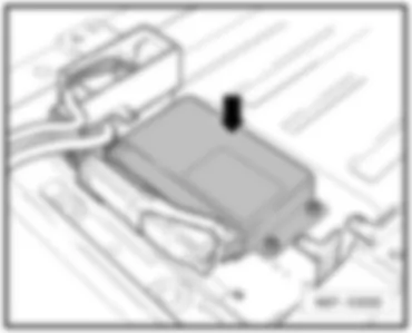 VW PASSAT CC 2017 Блок управления для спецавтомобилей J608
