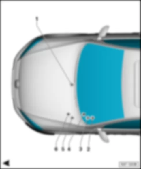 VW PASSAT CC 2017 Схема блоков реле