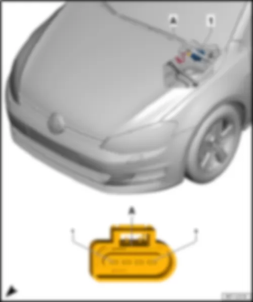 VW PASSAT CC 2017 Блок управления электродвигателя стеклоочистителя J400