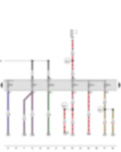 Wiring Diagram  VW PASSAT 2014 - Fuse 5 on fuse holder C - Fuse 39 on fuse holder C