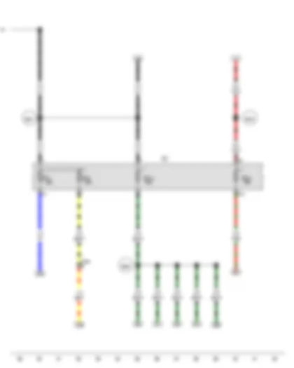 Wiring Diagram  VW PASSAT 2014 - Fuse holder C