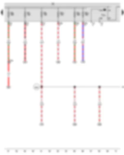 Wiring Diagram  VW PASSAT 2015 - Fuse holder B